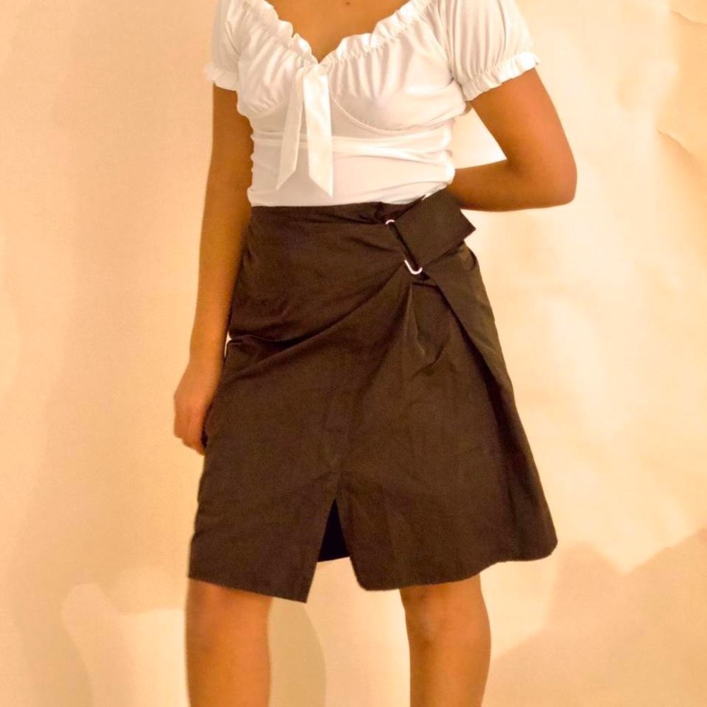 Jill Sander Brown skirt